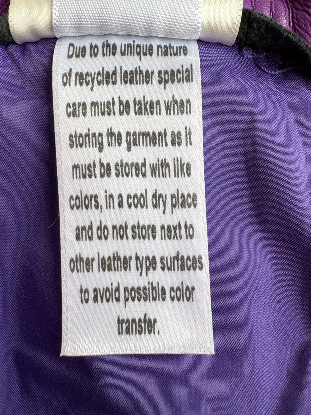 Agolde Purple Recycled Leather Straight-Leg Pants